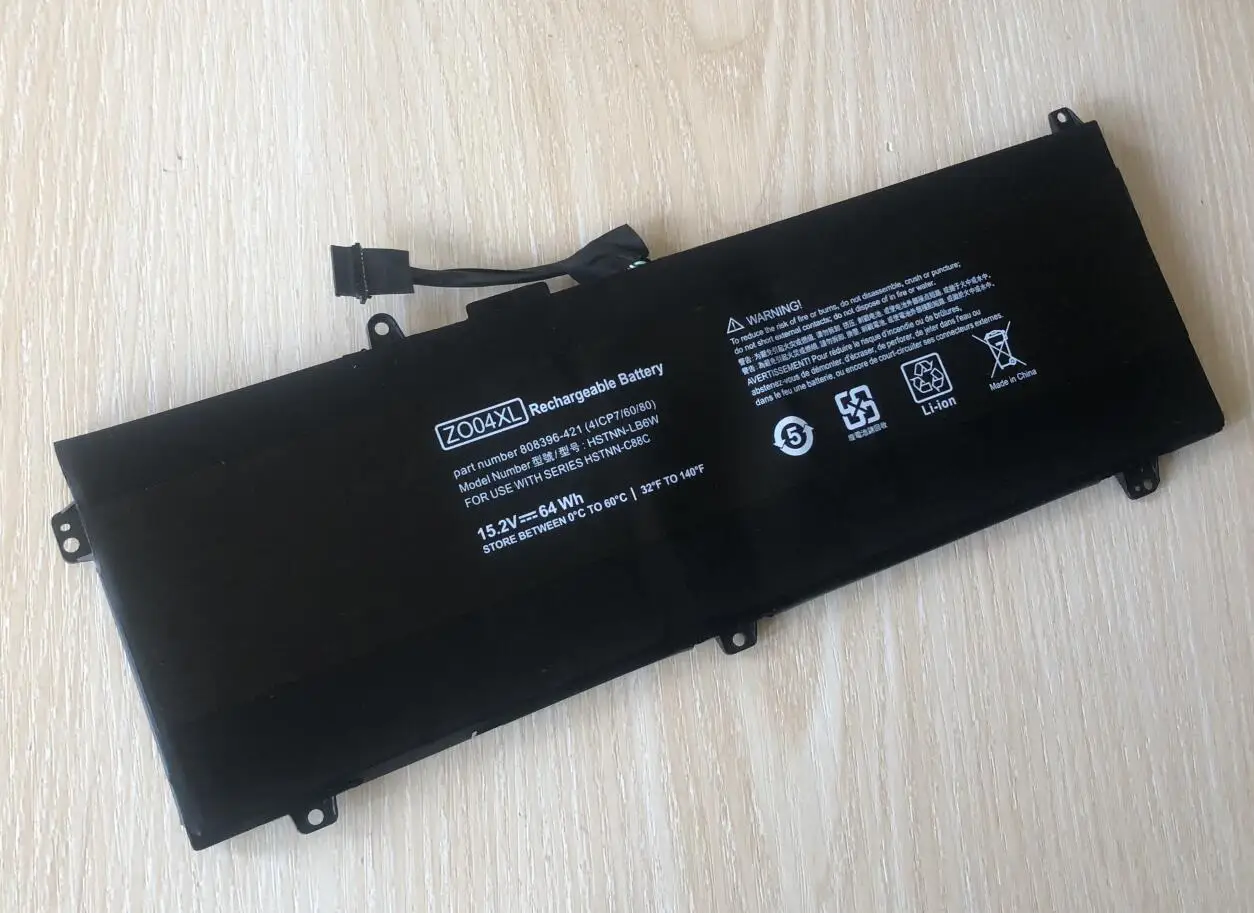 Bateria do Portátil para hp Zbook Studio g3 Série Zo04xl 808396422 Hstnn-lb6w Hstnn-c88c Hsn-c02c - Imagem 4