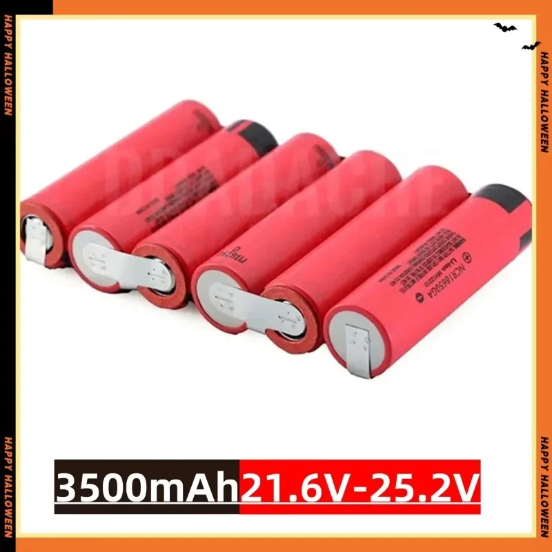 Lot de 8 batteries pour drone, vues de dessus montrant les étiquettes de capacité.
