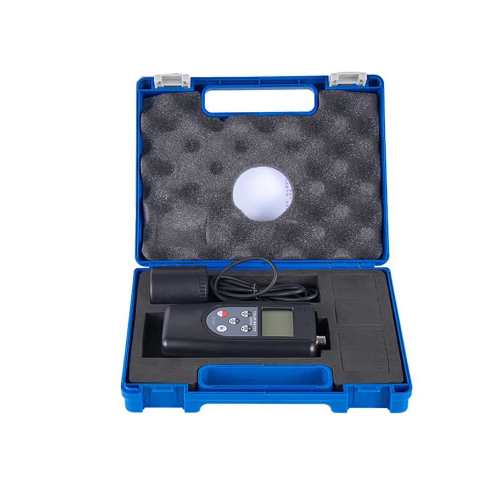 Digital colorimeter CM-200S tristimulus colorimeter textile, paper, leather, spraying color difference detector 9 target colors 5
