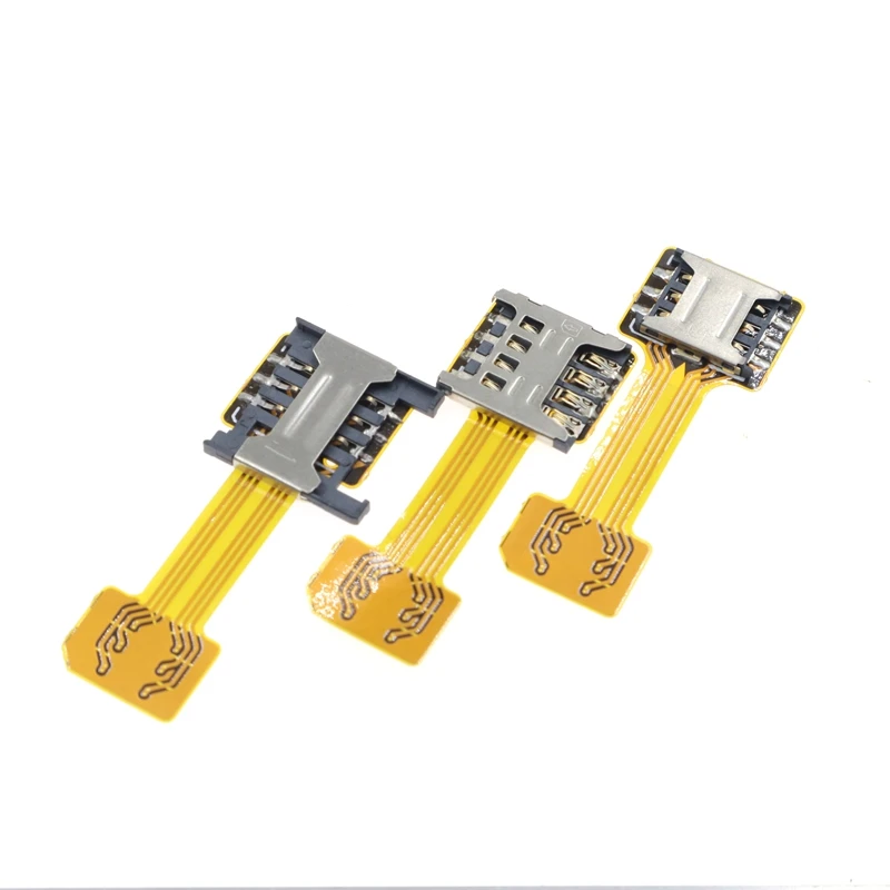 38mm Double Dual SIM Card Micro SD Adapter For Android Xiaomi Redmi Samsung
