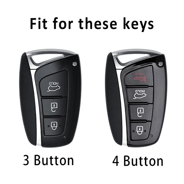 For Hyundai Santa Fe TPU Key Case Holder