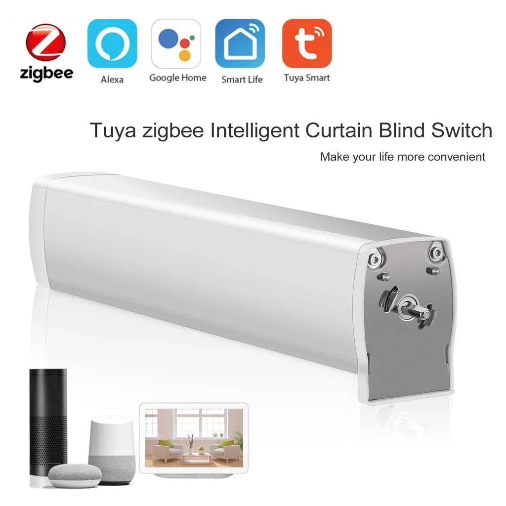

Tuya Wifi Electric Smart Curtain Motor Wifi Electric Smart Curtain Motor Intelligent Engine Support Voice Control Alexa