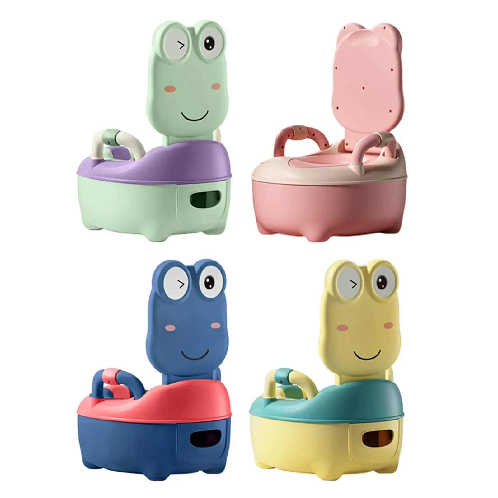 Cartoon baby Toilet Seat potty Chair Bedpan for Kids Toddler