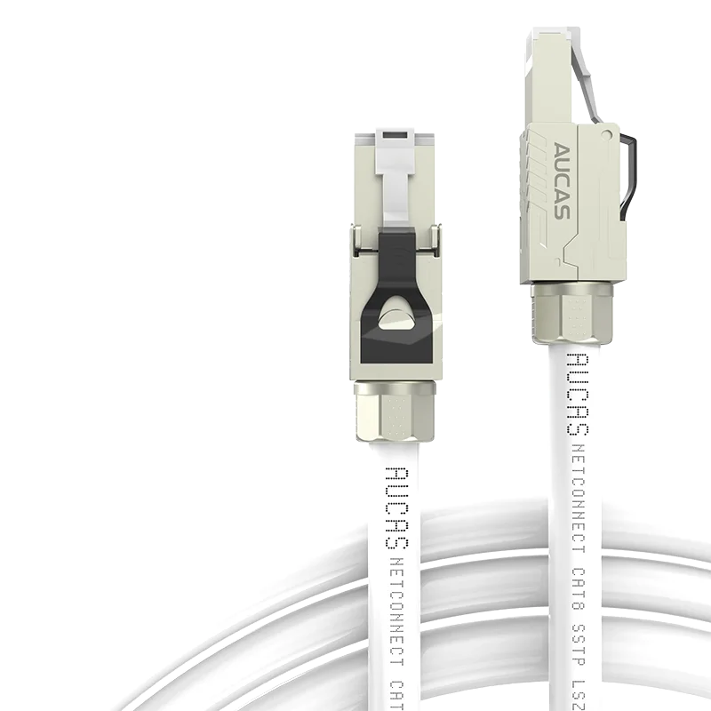 rj45 jumper computador 8p8c masculino ouro blindado
