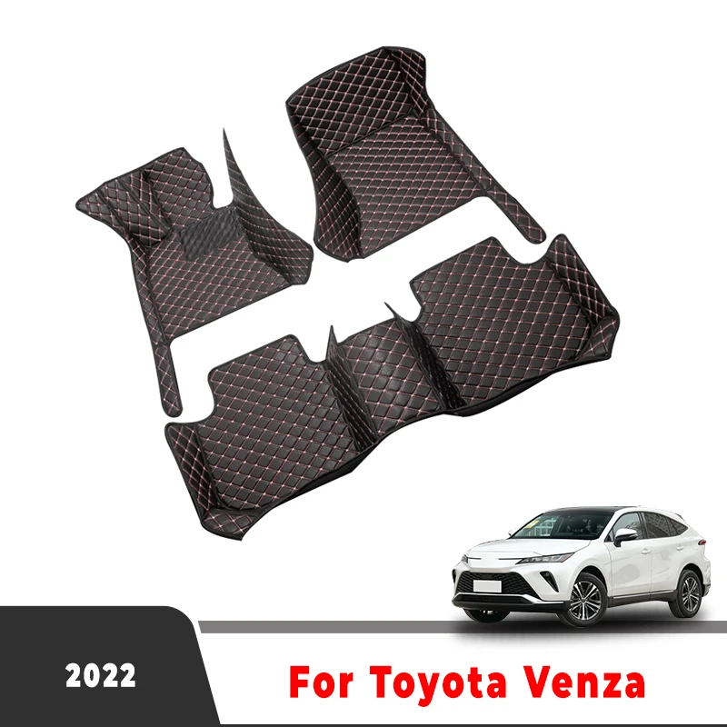 Car Floor Mats For Toyota Venza 2022 Carpets Foot Pads Custom Accessories Interior Pedals