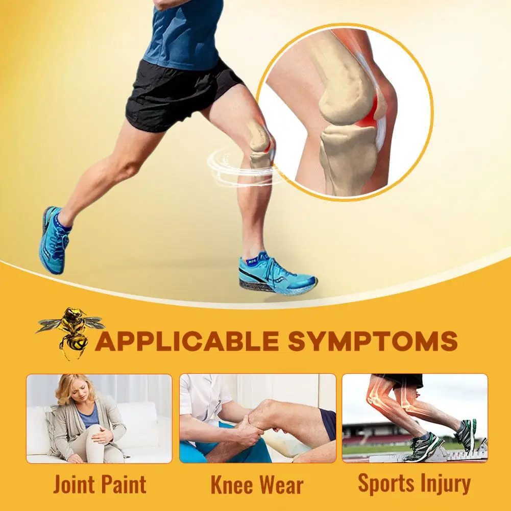 Pain Ointment Gel Sore Healing Cream 1set Advanced Bone Joint Therapy Cream Knee Neck Back Pain Relief Counterpain Cream Relieve Stiffness Back Muscle