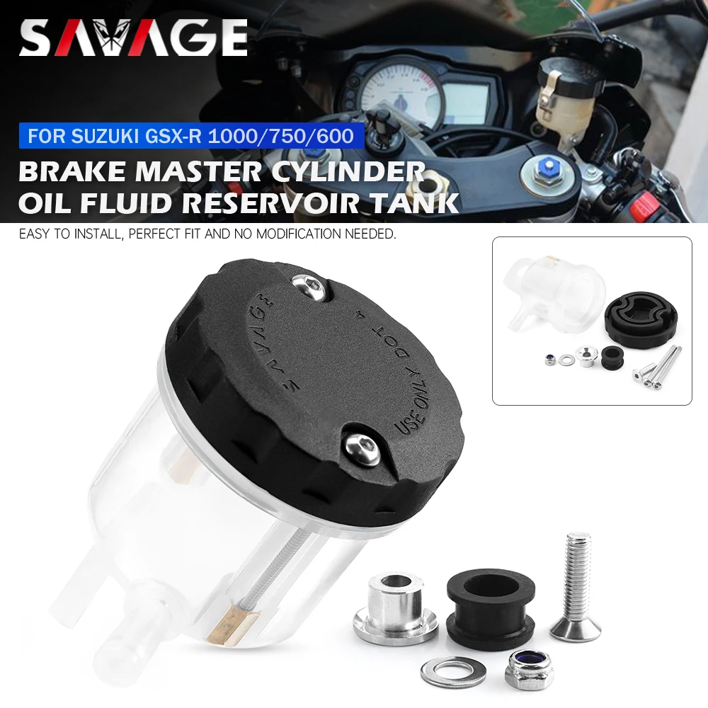 Clutch Reservoir Fluid Tank Oil Cup For Suzuki TL1000R, SV1000, GSX-R 1000