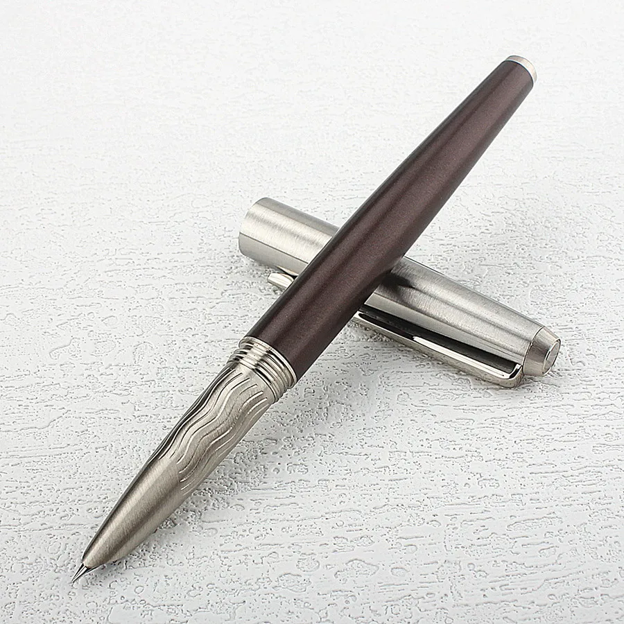 Luxuriöser 5092 Drehdeckel-Metall-Füllfederhalter der Color-Serie mit extra feiner Feder (0,38 mm) – Eleganter, exzellenter Geschäfts- und Bürogeschenkstift – Detail 6