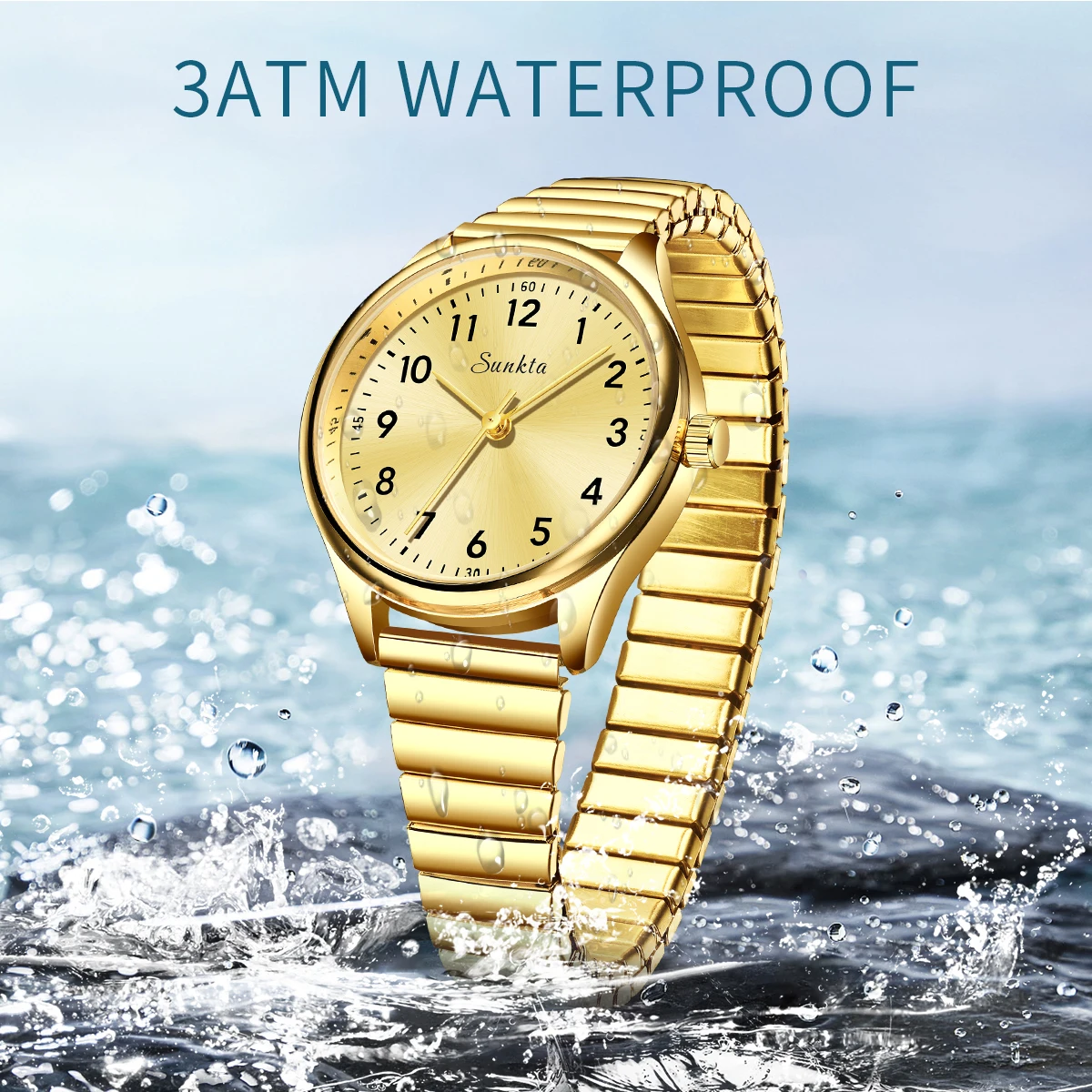 ساعة كوارتز فاخرة من LIGE للنساء، ساعات نسائية أني...