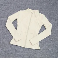 Quick-drying Breathable Sports Jackets Women's Zipper Yoga Top Outdoor Exercise Running Fitness Long Sleeve - Image 2