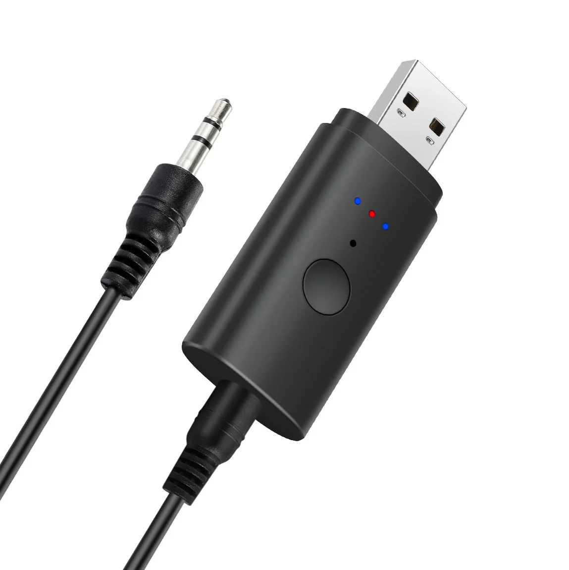 20Pcs/lot New Usb Bluetooth Transmitter One for Two 5.2 Transmitter Ps4 / Tv / Computer and Other Audio Transmission