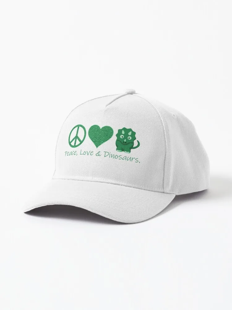 

Peace, Love & Dinosaurs (Pale green) Cap baseball cap men harrys potter baseball caps men