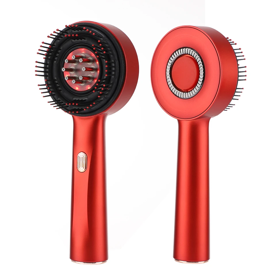 Electric Hair Growth Massage Comb with Red Light