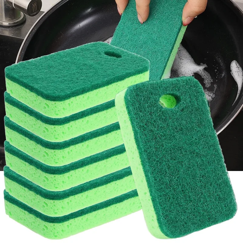 

1/5 шт., двусторонние губки из древесной целлюлозы