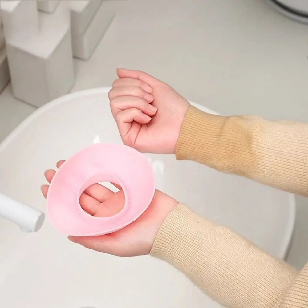 1 Pair Anti-Splash Face Wash Wristbands Soft Silicone Washing Wrist Strap Waterproof Prevent Wetness Wrist Washband Kitchen washing wristband