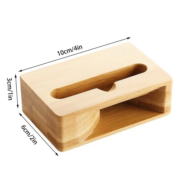 Wooden Phone Holder Sound Amplifier Desk Stand