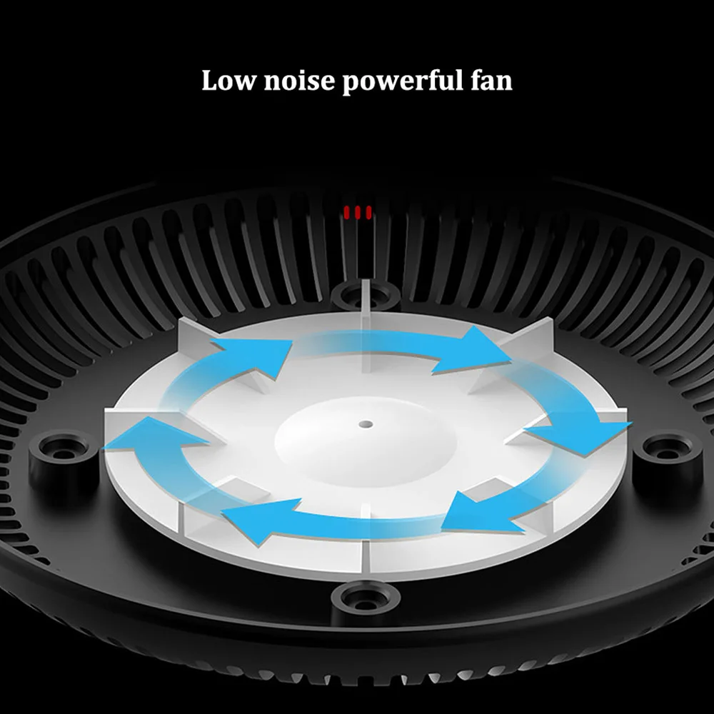 Small air purifier multifunctional ashtray Remove odor secondhand smoke dust smoking accessories for filtering secondhand smoke air purifier ashtray