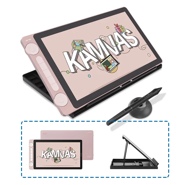 Huion-kamvas 13グラフィックタブレット,第3世代,スクリーンペン