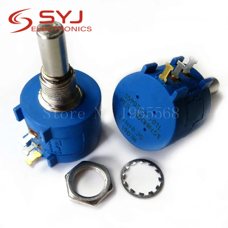 3590S 1K 2K 5K 10K 20K 50K 100K 500R 100R 200R ohm Precision Potentiometer Adjustable Resistor 3590 102 103 502 103 203 503 104