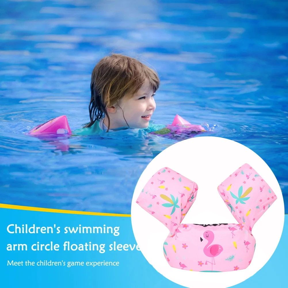 Kids Swimming Floats Ring Cartoon Swim Floating Armbands Buoy Cute
