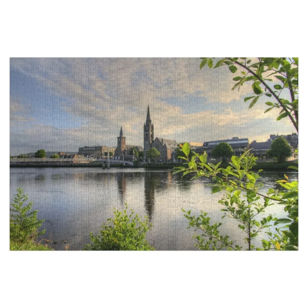 

Пазл для церкви Inverness с отражениями, индивидуальный подарок для детей, персонализированный пазл