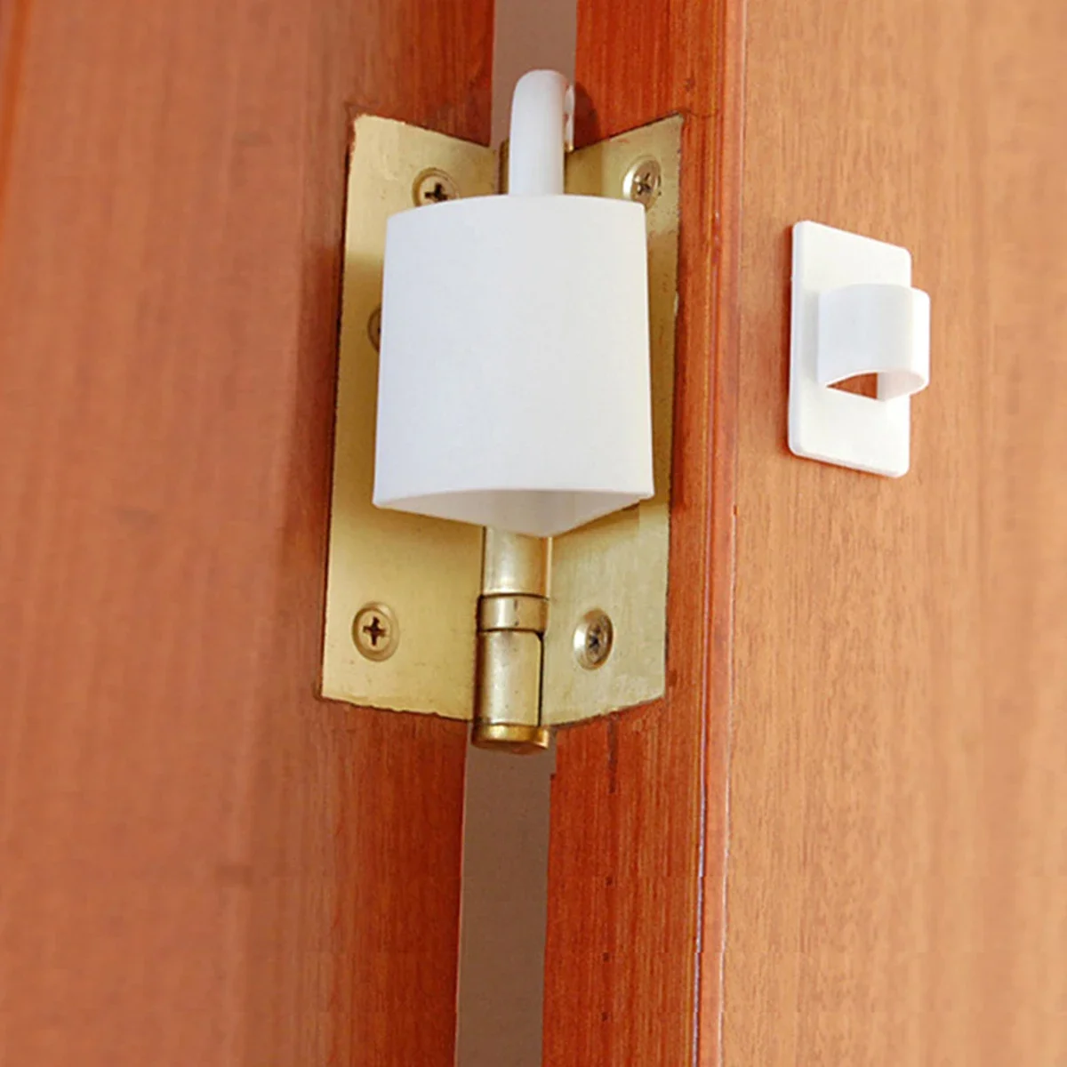 Description Picture 4 of item1/2/4pcs Door Stopper Baby Safety Door Lock Door Hinge Anti Pinch Hand Kids Children Finger Protector