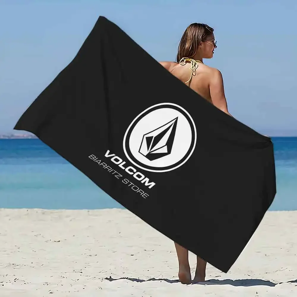 Volcom Beach Towel Microfiber Sand Free Quick Dry Soft Sandproof Pool Towels Gift for Women Travel Gym Shower Camping 5