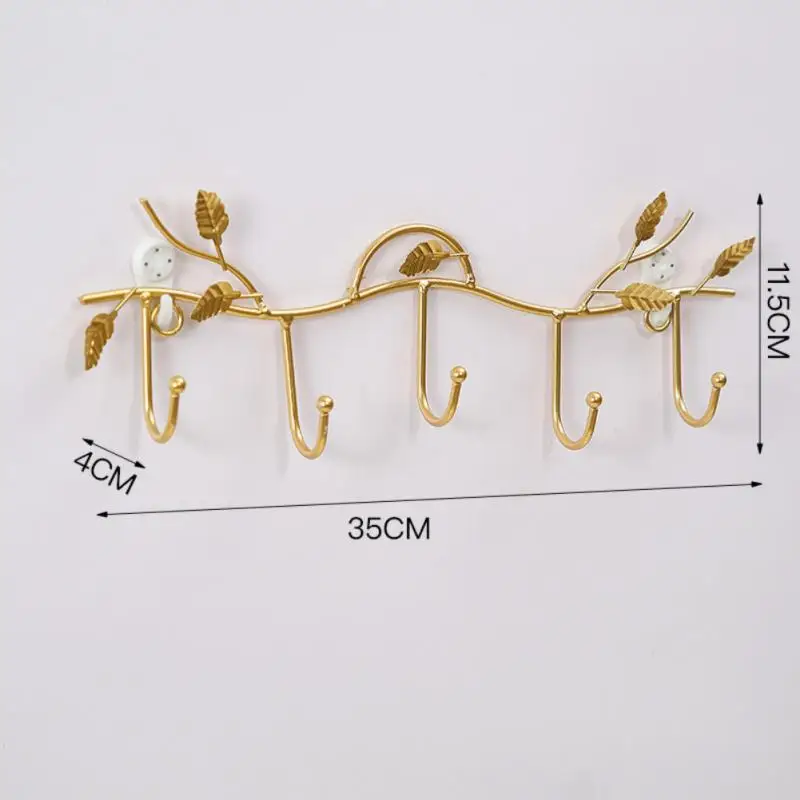 Wall Coat Racks Punch-free Decoration Fitting Room Coat Hook Hangers Creative Hook Door Key Rack Storage Wall Porch Hanging
