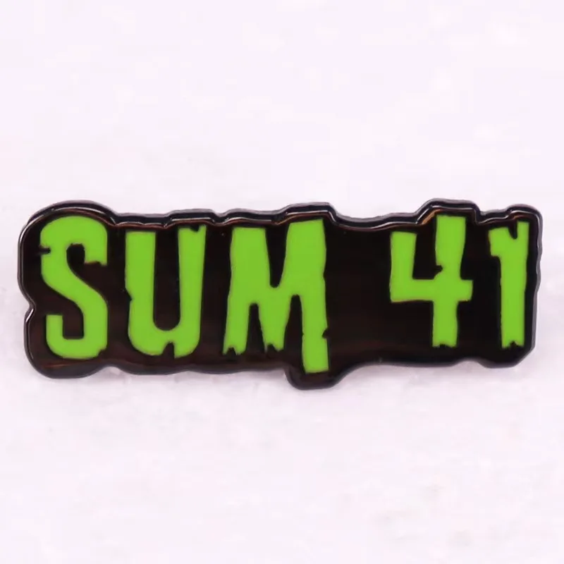 Pop Rock Jewelry Classic Music Band Logo Enamel Pin - Unique Fan Collection Badge Gift Accessories Wholesale