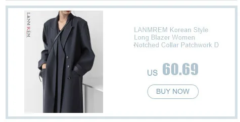 Description Picture 5 of itemLANMREM Vintage Gauze Patchwork Windbreaker Women Lapel Double Belt Gathered Waist Trench Fashion 2024 New Clothing 2R1801