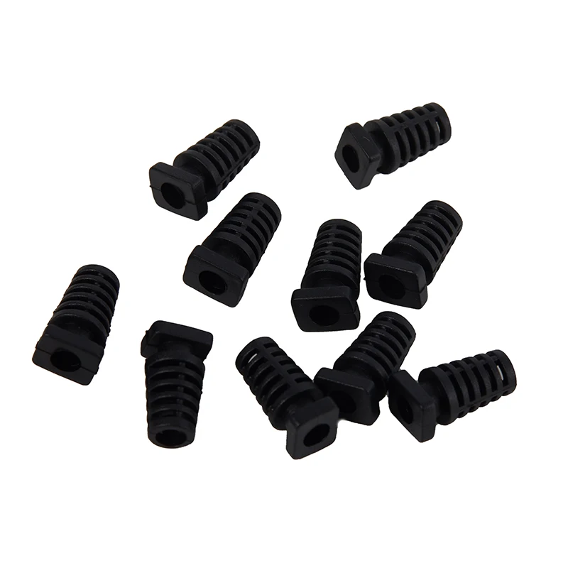 Description Picture 2 of item10pcs 4.1mm Cable Gland Connector Rubber Strain Relief Cord Boot Protector Wire Cable Sleeve For Power Tool Cellphone Charger