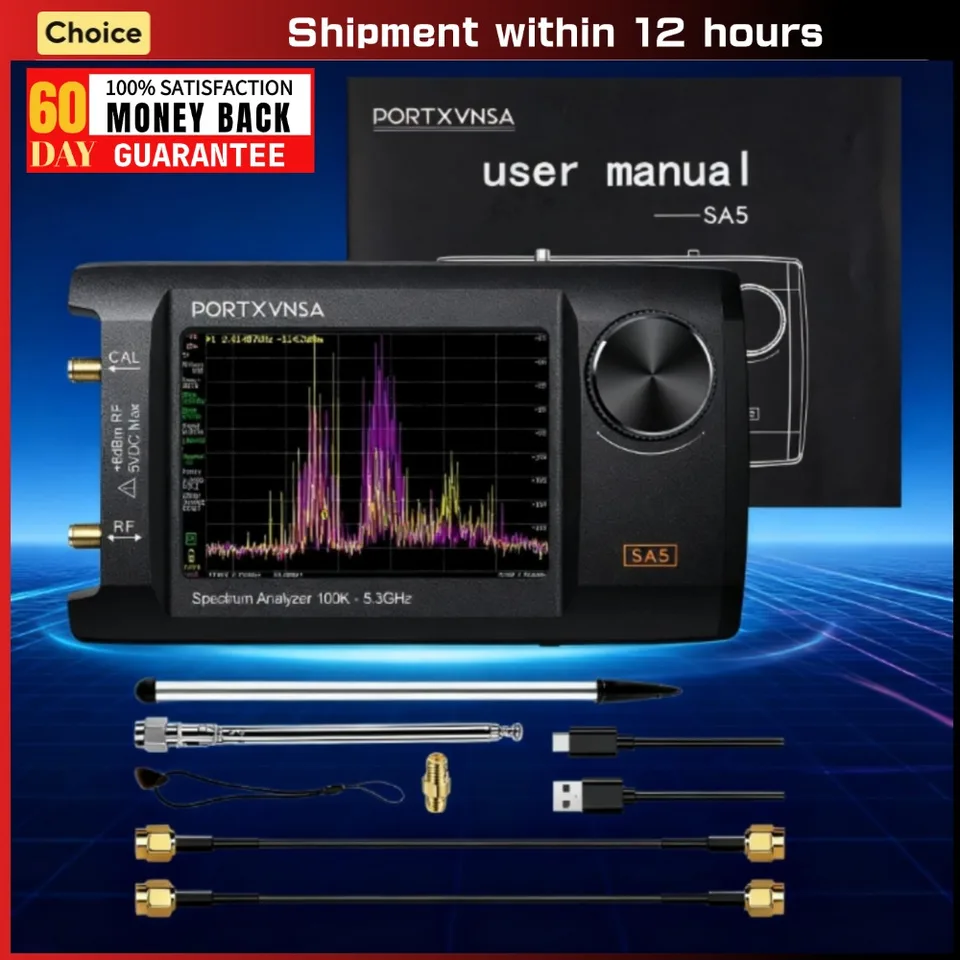 PORTXVNSA SA5 spectrum analyser Handheld Spectrum Analyzer 100k