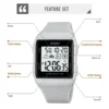 SKMEI 1960 hombre Japan Digital movement Mens Sport Watch  Military Countdown Alarm Clock 5Bar Waterproof LED Light Wristwatch 5