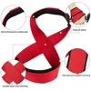 2PCS Padded Figure 8 Straps Deadlift Weight Lifting Wrist Straps Power Lifters Workout Pull-ups Horizontal Bar Gym Fitness 4