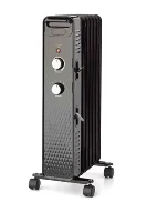 Mechanical Oil Filled Electric Radiator Space Heater, Black, New, WSH07O2ABB 1