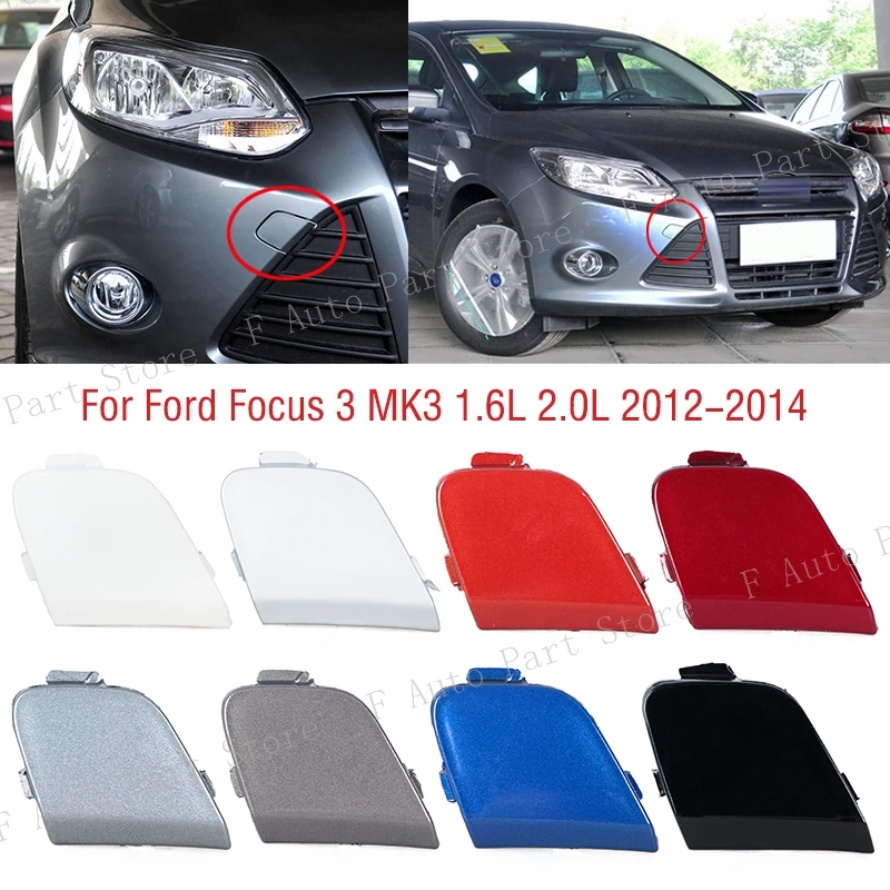 Car Tow Hook Cover For Ford Focus 3 MK3 1.6L 2.0L 2012 2013 2014