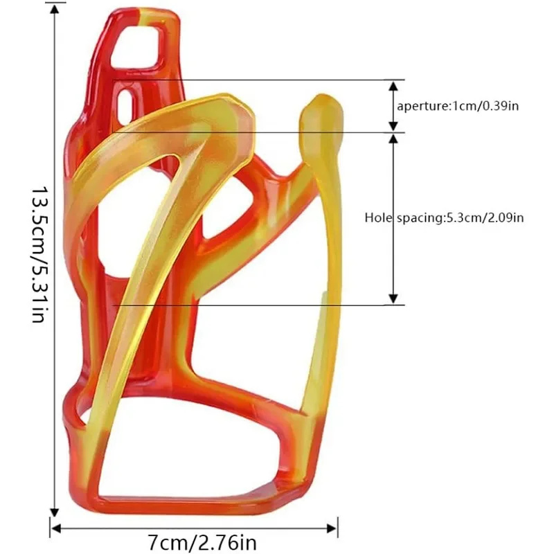 Bicycle Support Bottle Holder MTB Rack Cycling Accesories Bicycle Water Bottle Holder Colorful Lightweight Kettle Cage Bracket