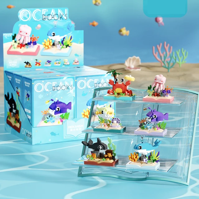 Penguin Small Particle Assembled Building Blocks for Children 6 To 10 Year Old Animals Micro Diamond Block Brick Educational Toy 2
