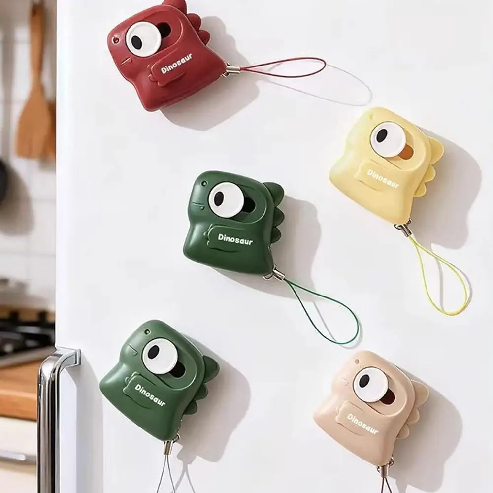 귀여운 공룡 자석 세라믹 박스 오프너 휴대용 미니 칼 종이 상자 커터 택배 사무용품