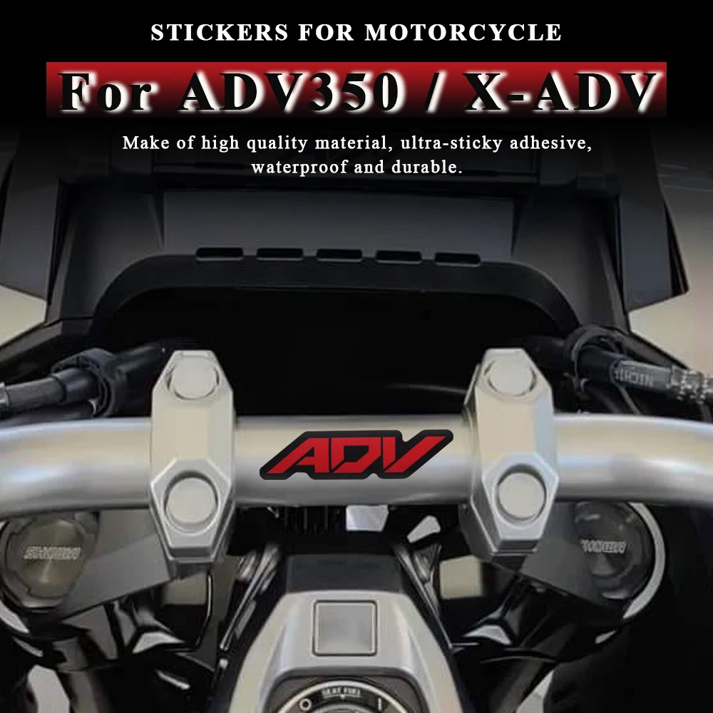 For Honda X ADV X-ADV XADV ADV150 ADV160 ADV350 2021 2022 2023 Red Motorcycle Stickers Waterproof Handlebar Decals Accessories 2021 new waterproof case bike motorcycle handlebar rear view mirror 3 to 6 8 cellphone mount bag motorbike scooter phone