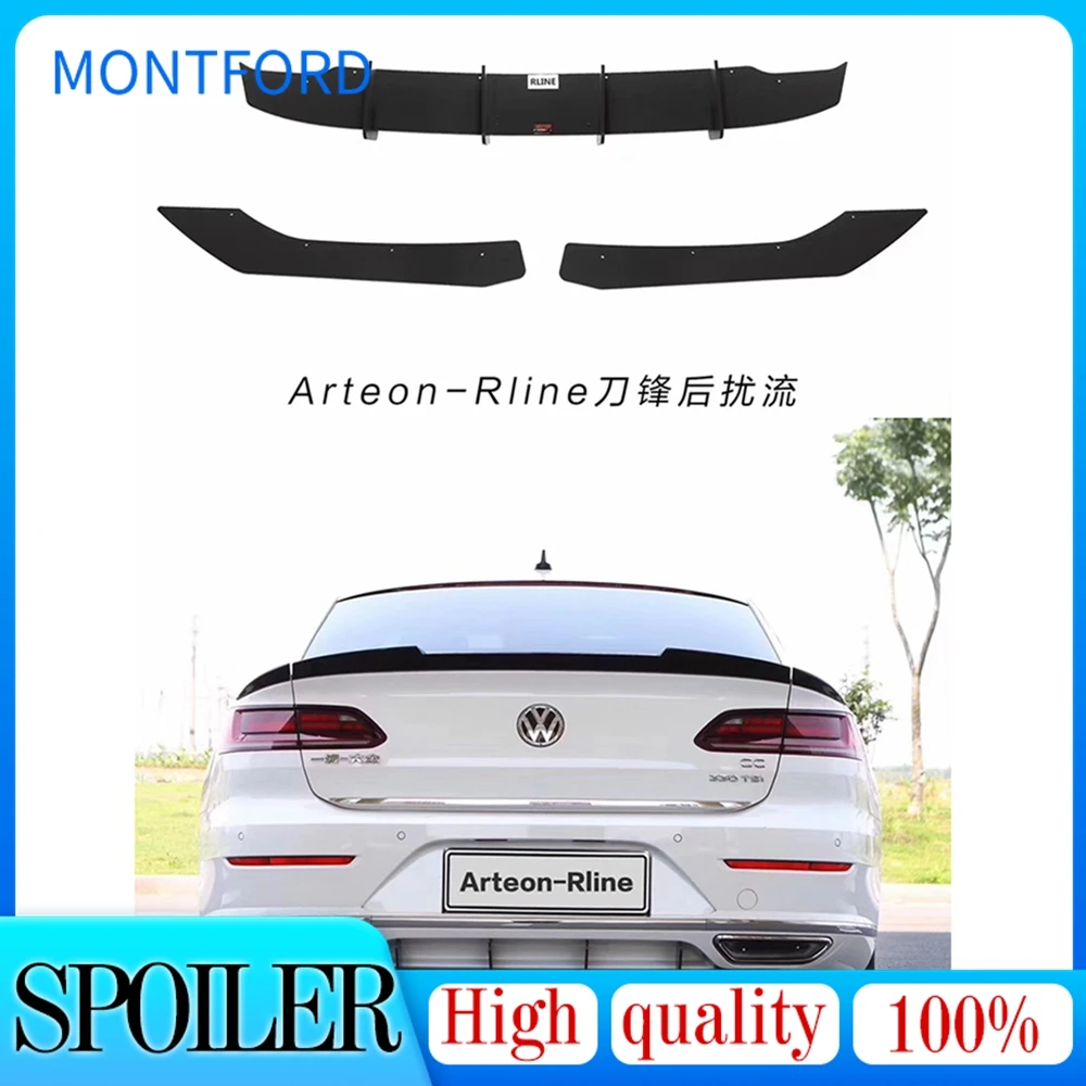 

3 шт., блеск для заднего бампера для Volkswagen VW CC Arteon 2019 2020 ABS