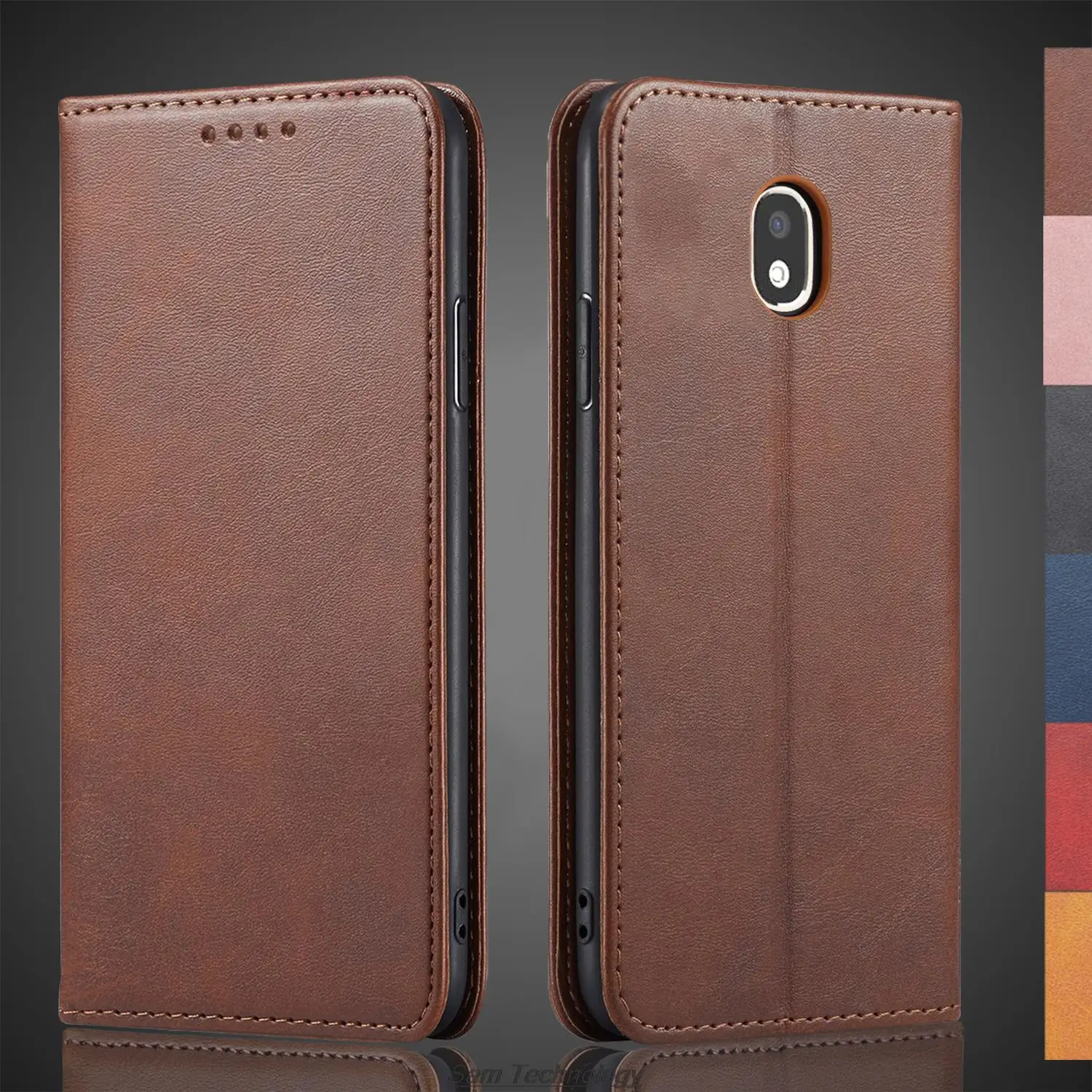 Magnetic Leather Wallet Flip Cover Case – Premium Holster Style Phone Bag