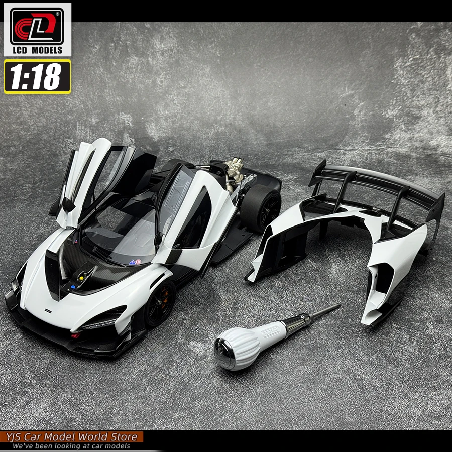 先行販売：LCD 1:18 マクラーレン・セナGTRカーモデル メタル製 静態