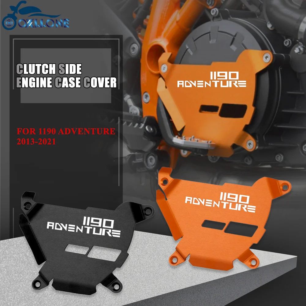 

Motorcycle Aluminium Clutch Side Engine Case Cover FOR 1190 ADVENTURE 1190ADVENTURE 1190 ADV 2013 2014 2015 2016 2017 2018-2021
