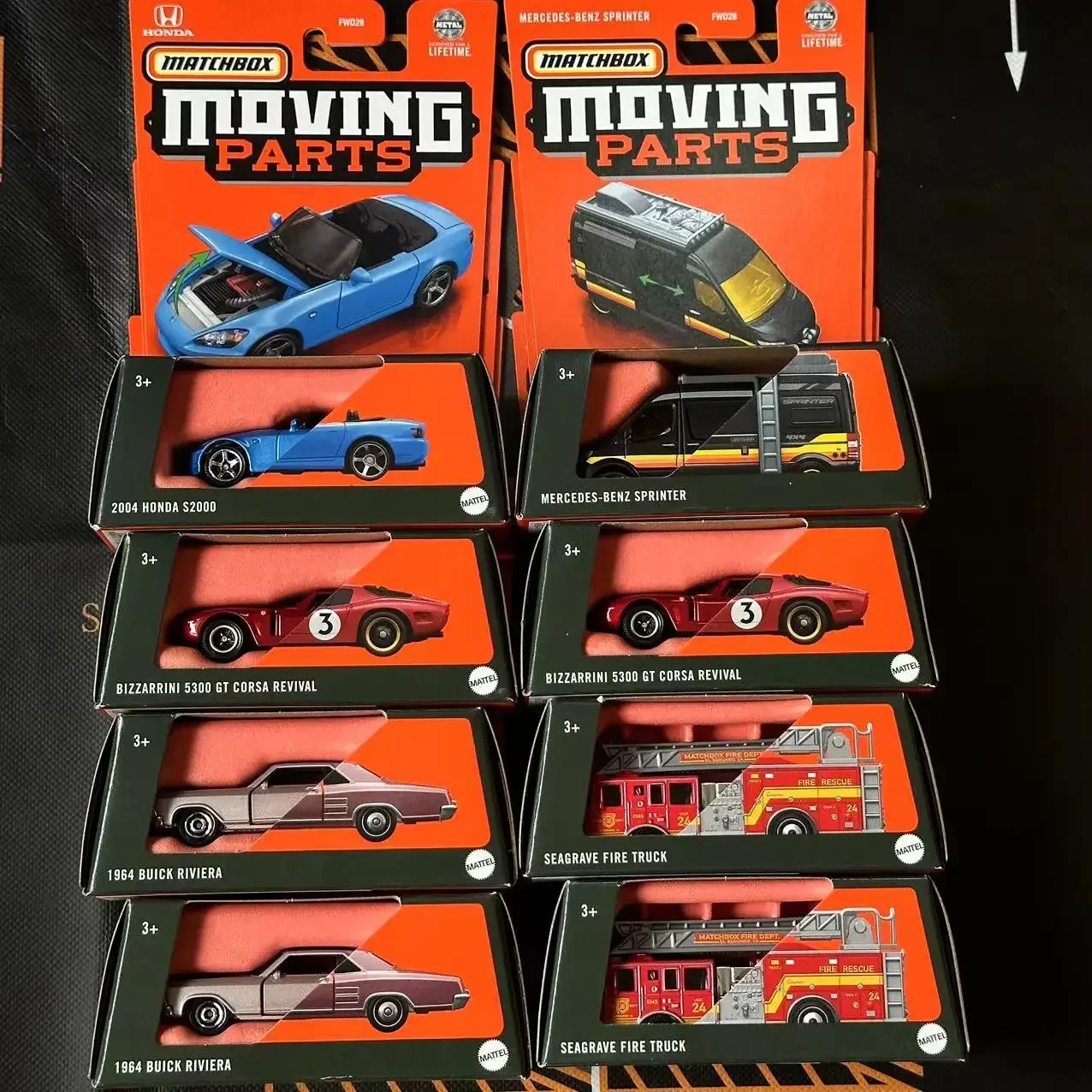 Matchbox Seagrave Feuerwehrauto – Spielzeugauto Für Kleine Feuerwehrfans, Detailreich Und Robust