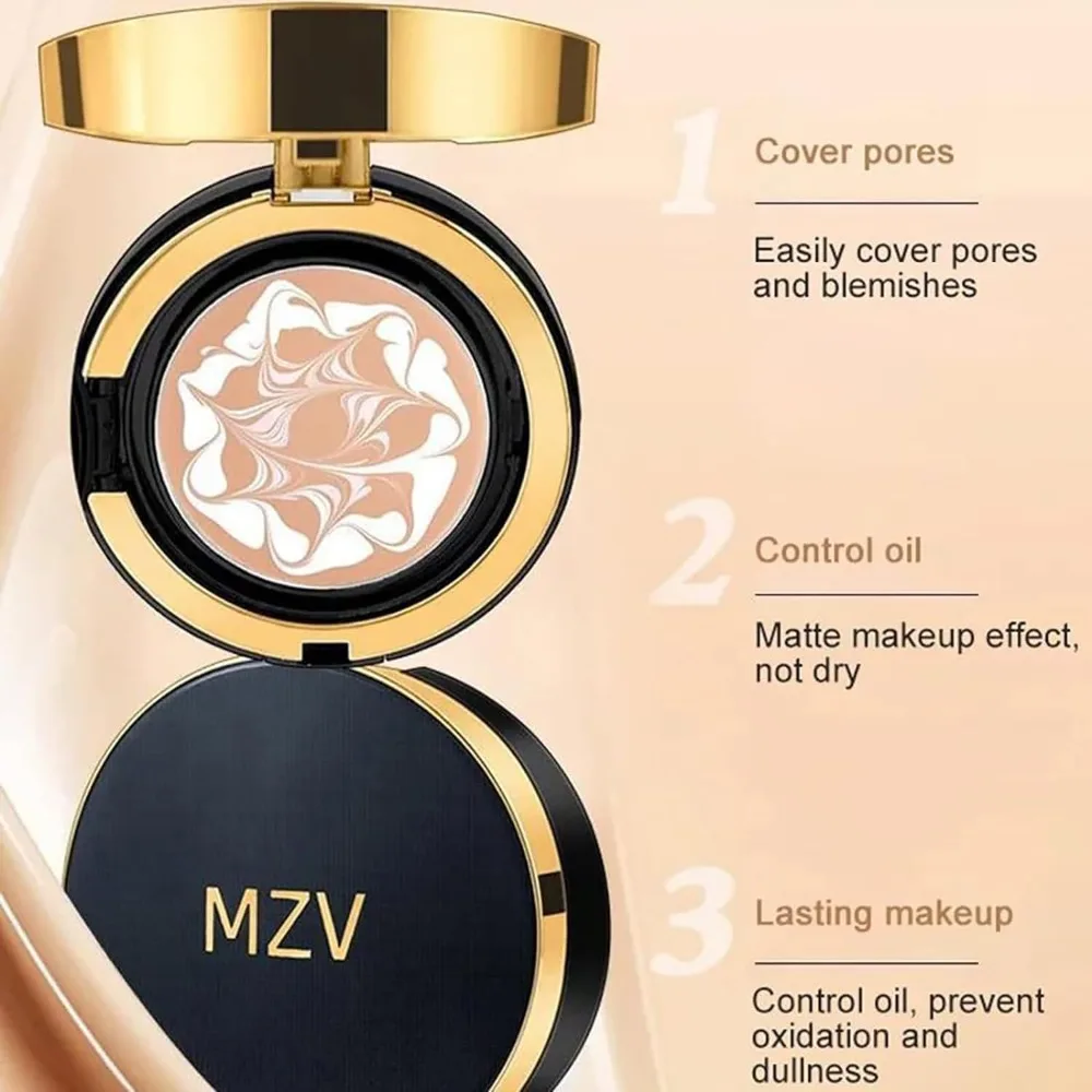 Waterproof MZV Air Cushion BB Cream Brightening Foundation Concealer Water Bead Longlasting Cc Cream Unisex