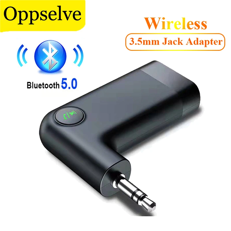 

Portable Bluetooth 5.0 Receiver 3.5 Jack Aux Audio Wireless Adapter For Car PC Music MP3 Handsfree Call Speaker MIC BT Receptor