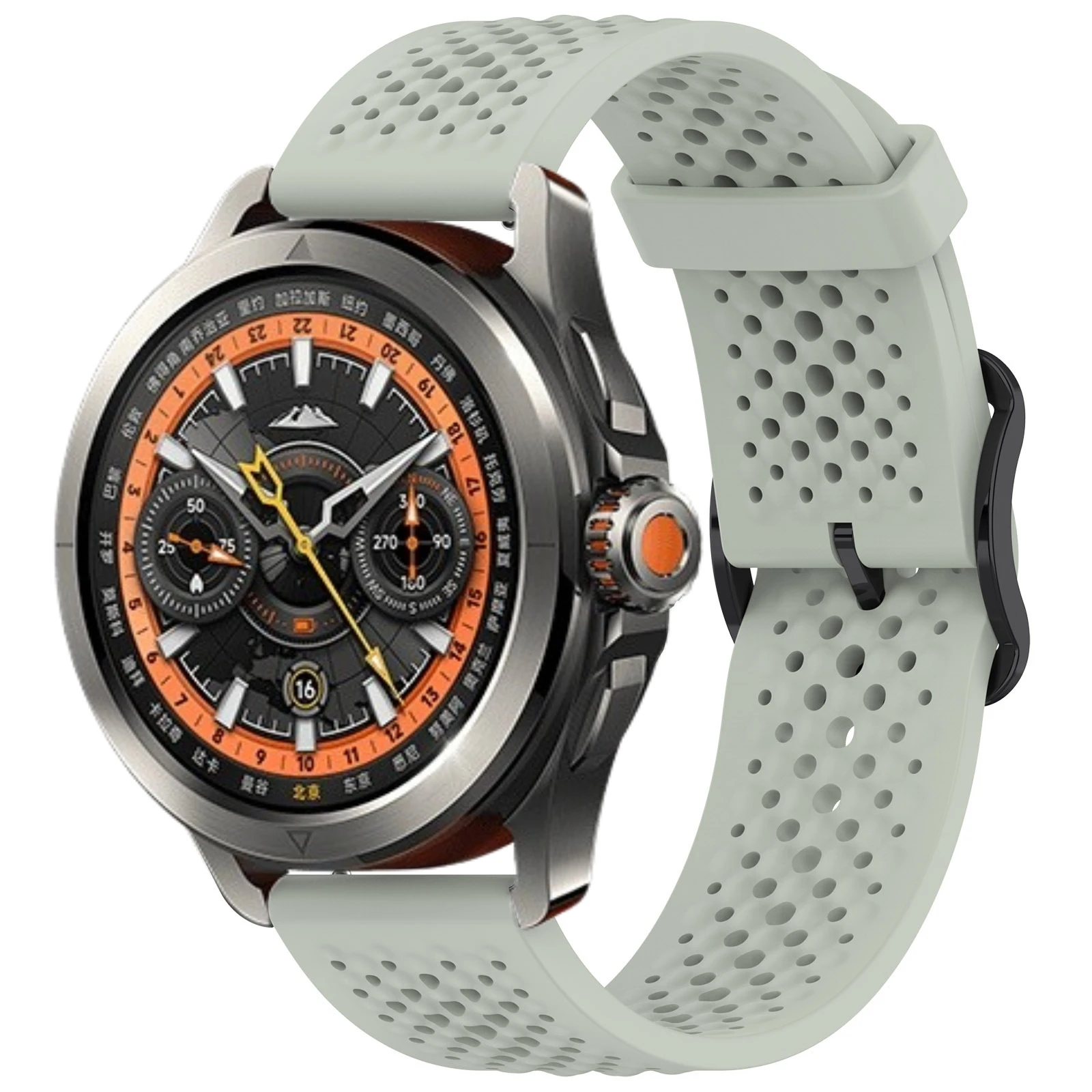 Breathable Silicone Strap for Smartwatches - Sport Edition