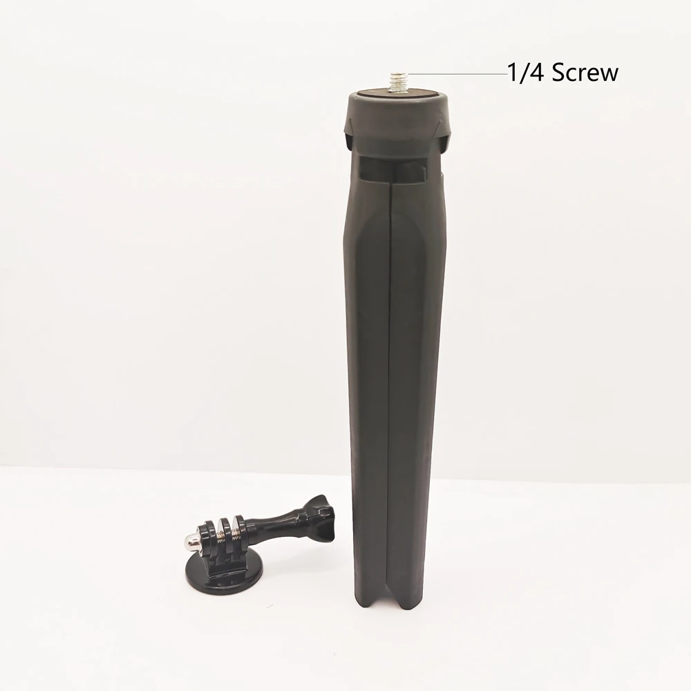 Mini Desktop Tripod With Screw Adapter for GoPro Hero 13 12 11 10 9 8 7 insta360 SJCAM AKASO DJI OSMO Action 5 PRO 4 3 2 Camera