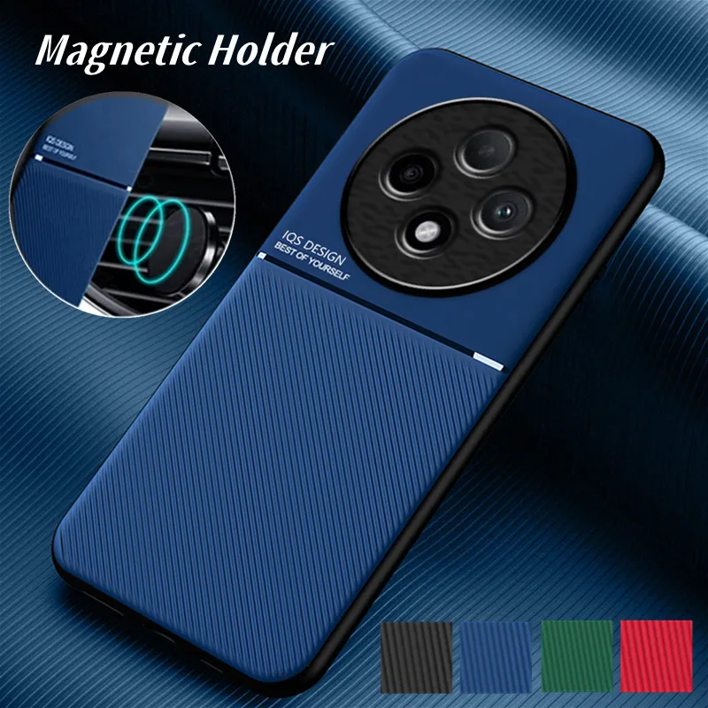 Rugged Protective Phone Case with Built-in Car Magnetic Holder